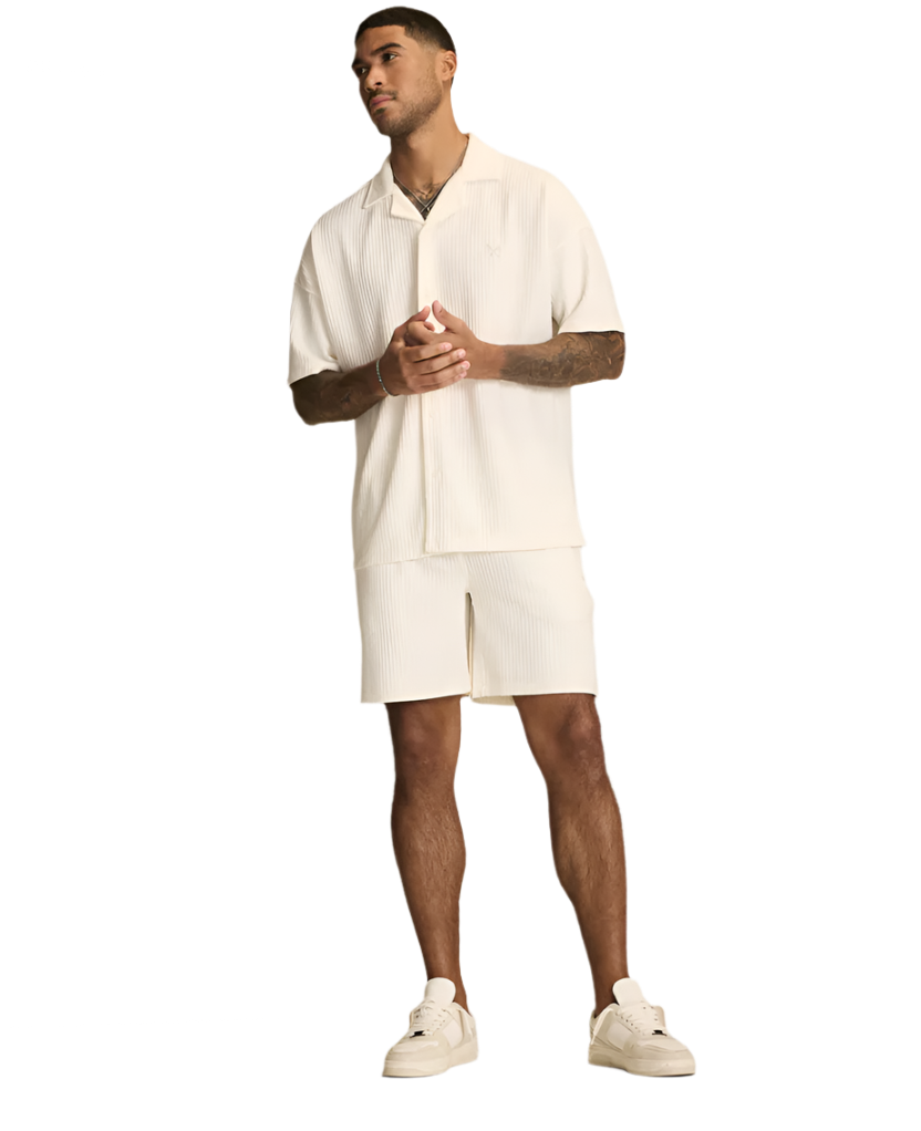 Plisse Short