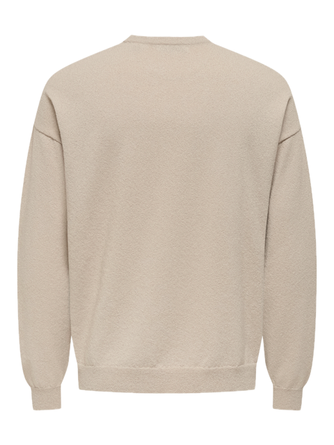 Job RLX LS Boucle Crew Knit