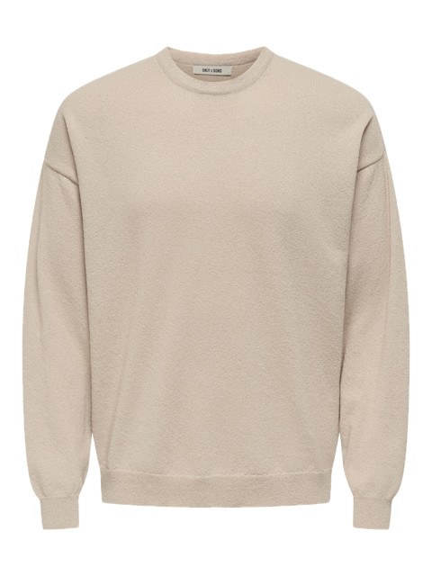 Job RLX LS Boucle Crew Knit