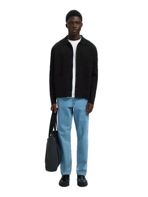 Mike Light Relaxed Polo Cardigan