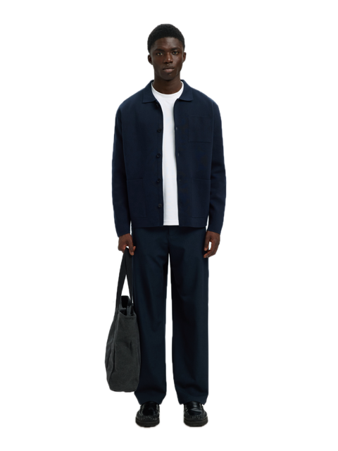 Mike Light Relaxed Polo Cardigan