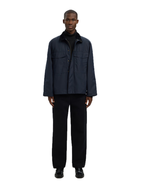 Dane LS Knit Structure Roll Neck