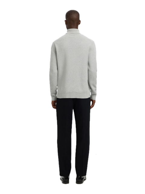 Dane LS Knit Structure Roll Neck