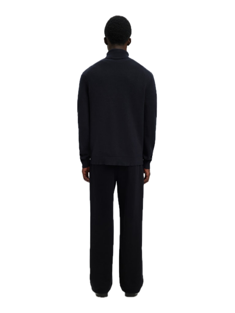 Dane LS Knit Structure Roll Neck