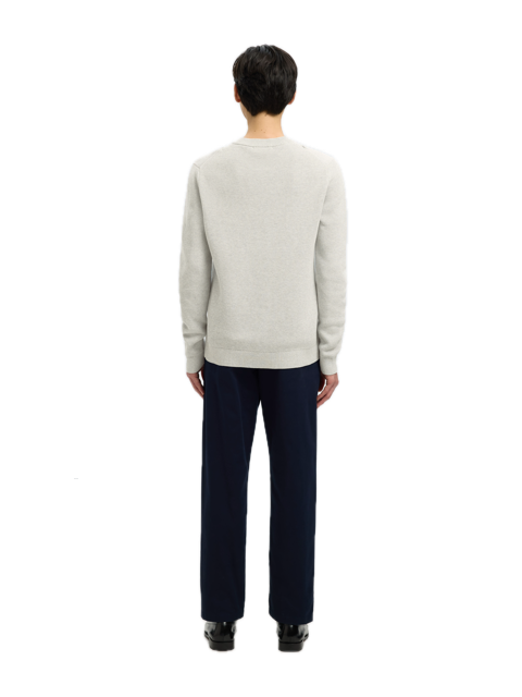 Dane LS Knit Structure Crew