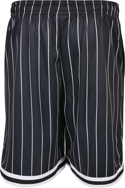Pinstripe Mesh Short