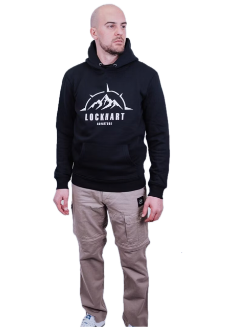 ADVENTURE Heavy Hoodie schwarz