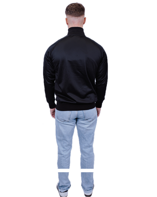 Taped Trainingsjacke schwarz