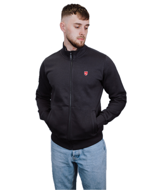 Trainingsjacke dunkelgrau