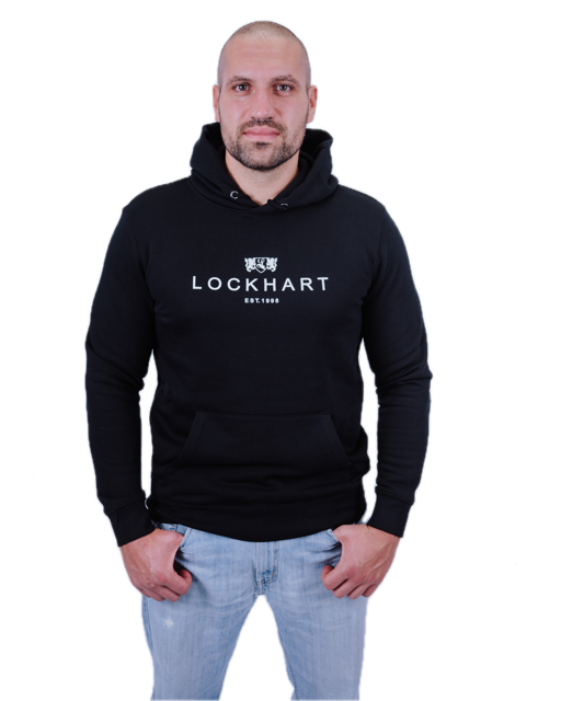 Heavy Hoodie "Heraldic" schwarz