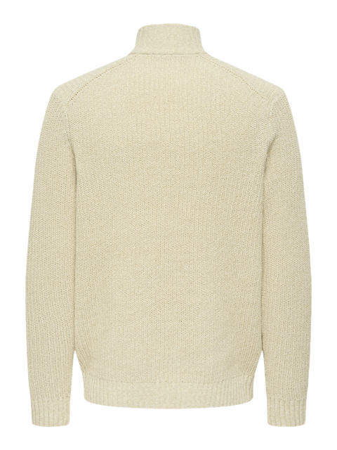 Join Reg LS High Neck Knit Camp