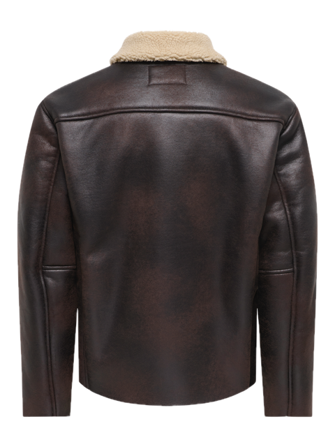 Riker PU Shearling Jacket OTW VD