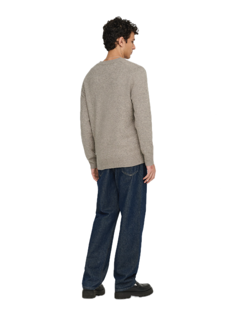 Ray Reg LS Cardigan Knit