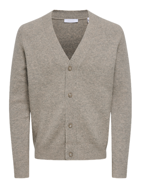 Ray Reg LS Cardigan Knit