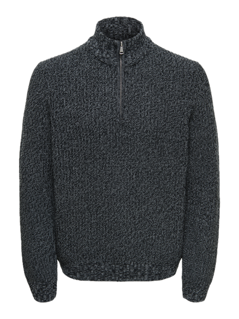Join Reg LS High Neck Knit Camp