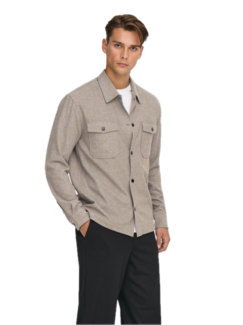 Mark Brushed 0353 Overshirt