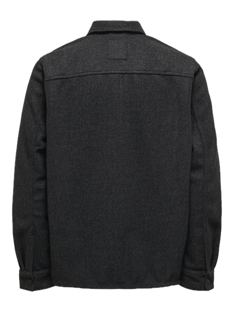 Ash OVR Woolen Look PKT LS Shirt