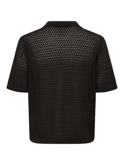 Nyle 5 SS Split Polo Knit