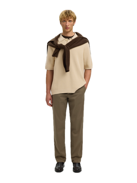 Dane SS Knit Relaxed Polo