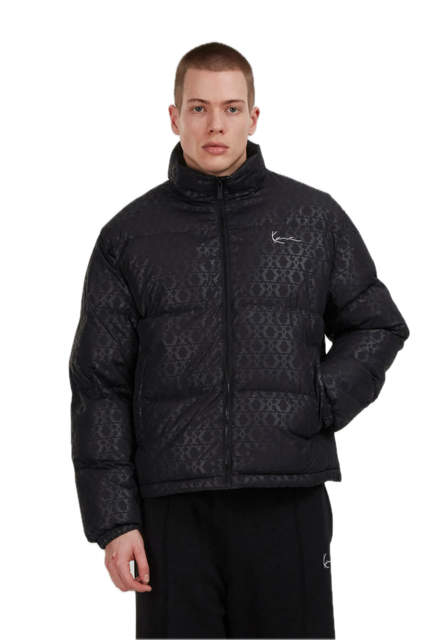 Aop Signature Puffer Jacket