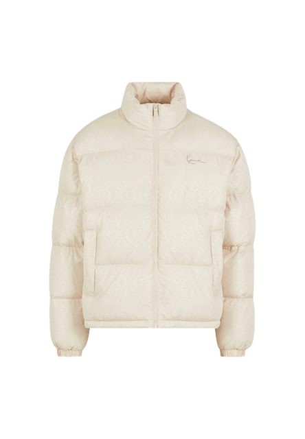 Aop Signature Puffer Jacket