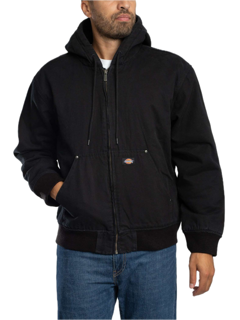 Hilham Hooded Canvas jacket