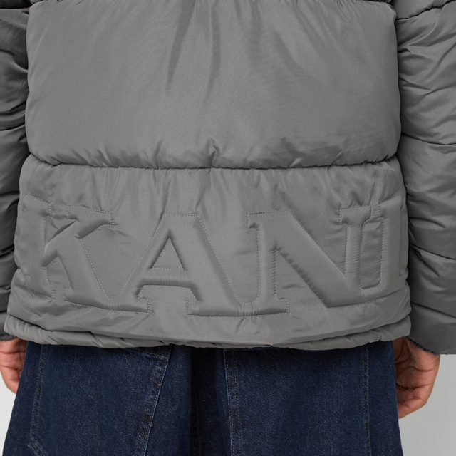 Small Signature Embossed Logo Puffer