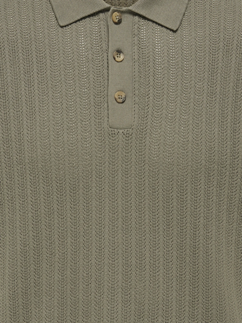 Moon Reg 12 SS Polo Knit