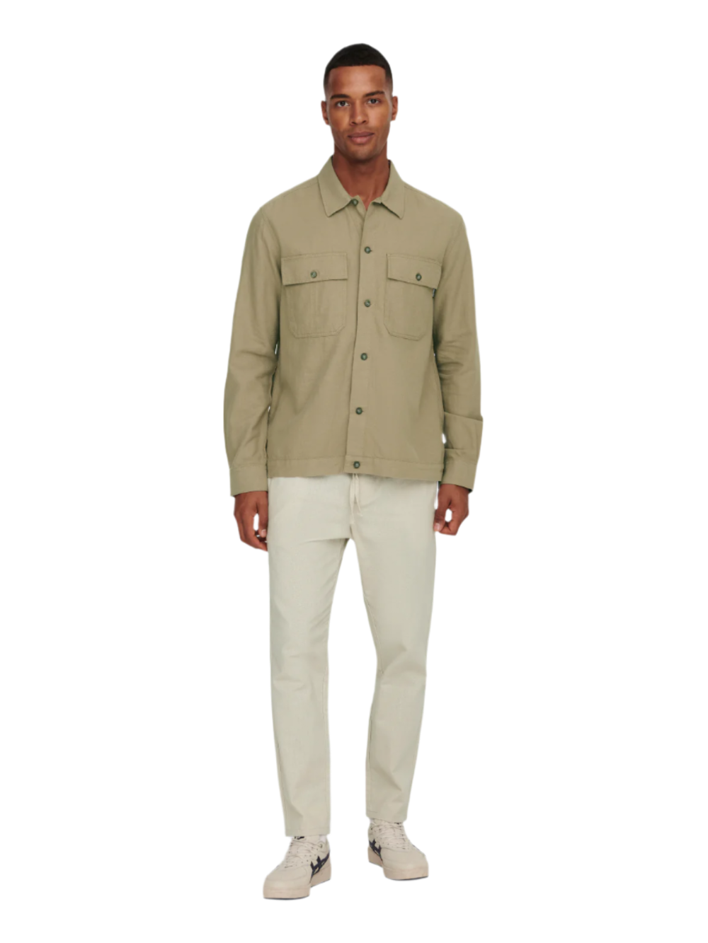 Linus Crop Linen