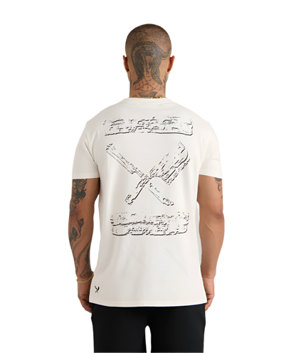 Col ras du cou classique encré