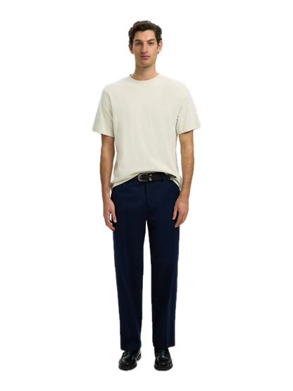 Taj Mid WGT Peach SS O Neck