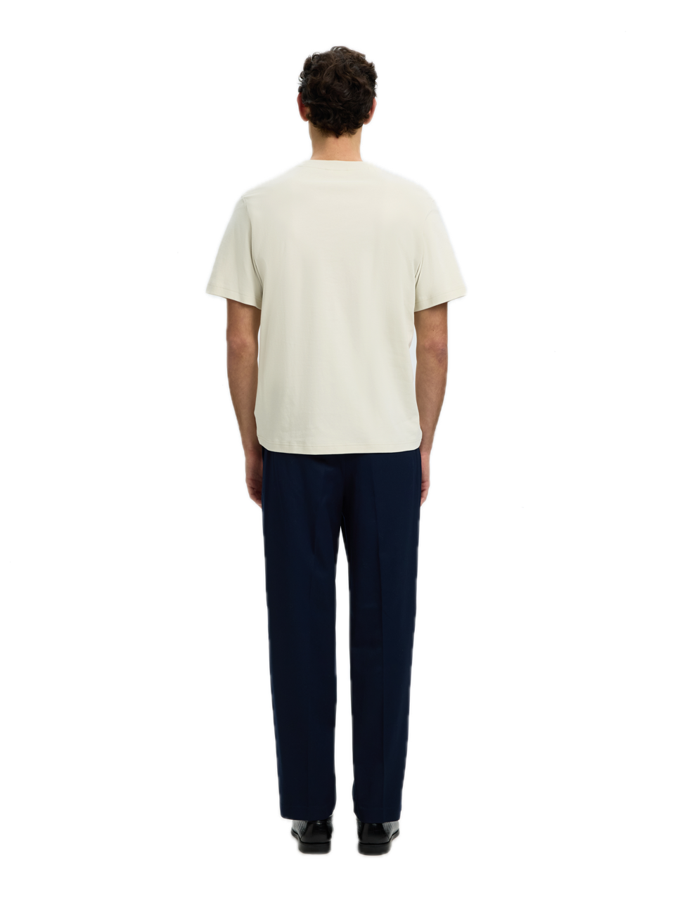 Taj Mid WGT Peach SS O Neck
