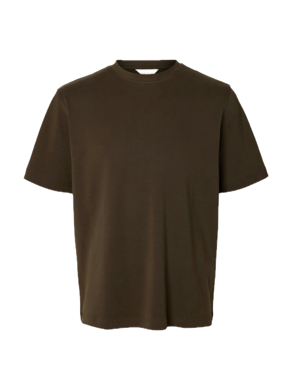 Taj Mid WGT Peach SS O Neck