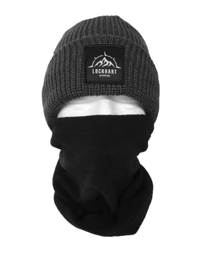 ADVENTURE Fleece Schlauchschal schwarz