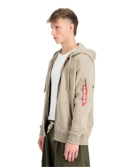Back Print Zip Hoody