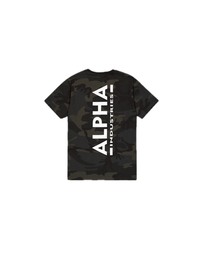 Imprimé au dos T Camo