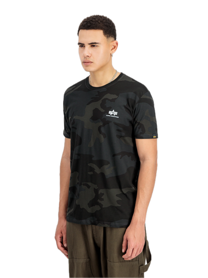 Imprimé au dos T Camo