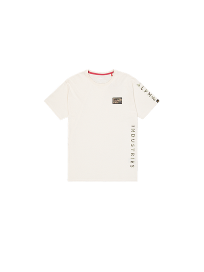 T-shirt à manches camouflage