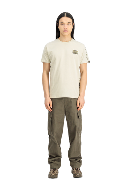 T-shirt à manches camouflage