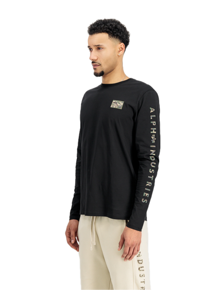 T-shirt à manches longues camouflage