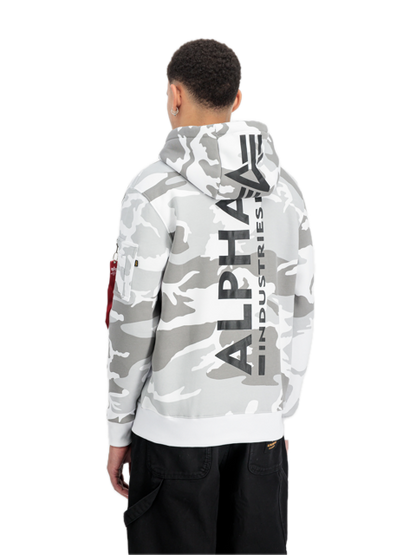 Sweat à capuche camouflage BackPrint