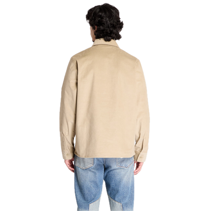 Chemise en velours côtelé à manches longues