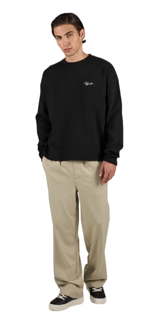 Signar Oversized Waffle Longsleeve