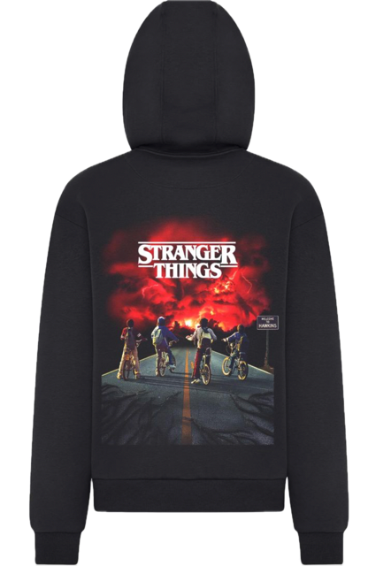 Stranger Things Mindflyer Fluffy Hoody