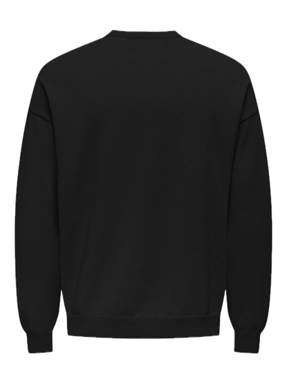 Job RLX LS Boucle Crew Knit