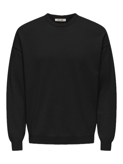 Job RLX LS Boucle Crew Knit