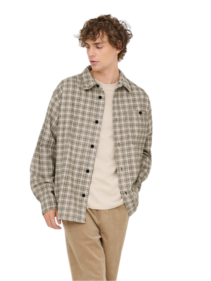 Surchemise en velours côtelé Waleed