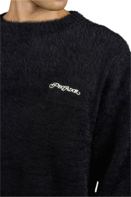 Vernen Furry Knit Sweater