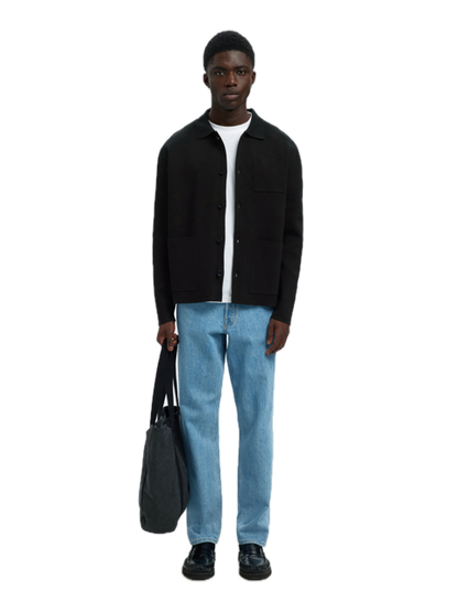 Mike Light Relaxed Polo Cardigan