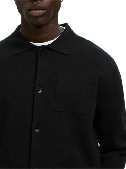 Mike Light Relaxed Polo Cardigan